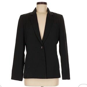 Harve Bernard Classic Black Blazer Sz M